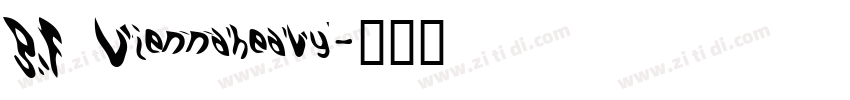GF Viennaheavy字体转换